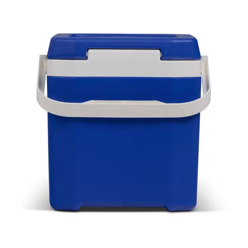 18 Cans/12Qt Hard-Sided Coolers - Majestic Blue: Polyethylene, Odor & Stain Resistant