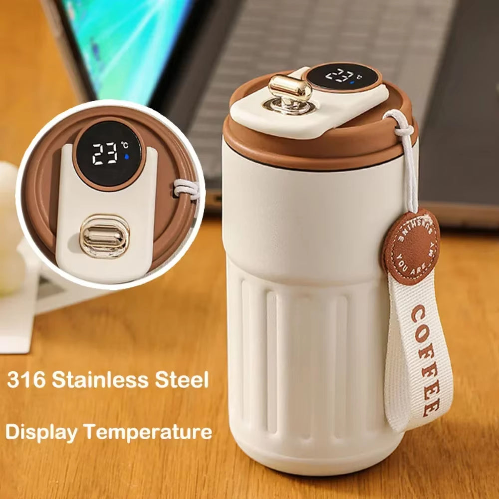 Termos Display Tumbler Steel Water Bottle Thermos Vacuum Flasks & Thermoses 316 Stainless 450Ml Flask Original Thermoses