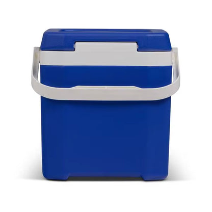 18 Cans/12Qt Hard-Sided Coolers - Majestic Blue: Polyethylene, Odor & Stain Resistant