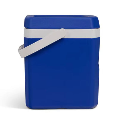 18 Cans/12Qt Hard-Sided Coolers - Majestic Blue: Polyethylene, Odor & Stain Resistant