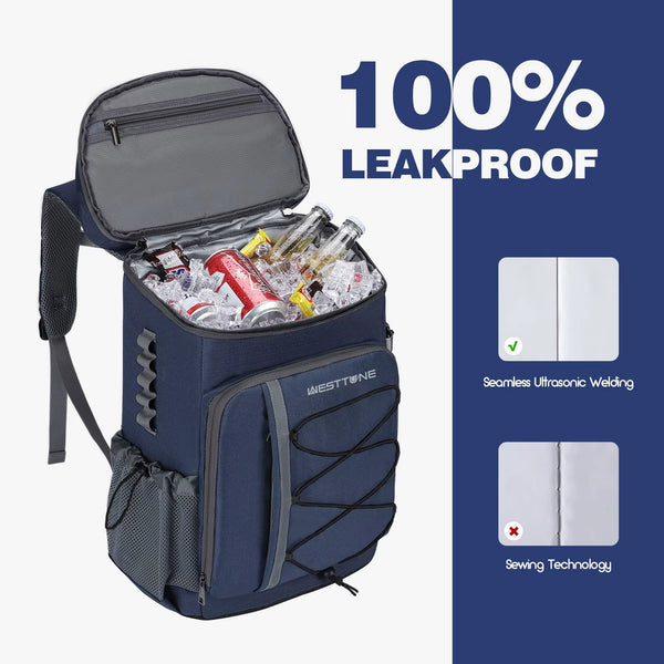 WESTTUNE 35 Can Cooler Backpack Leakproof Insulated